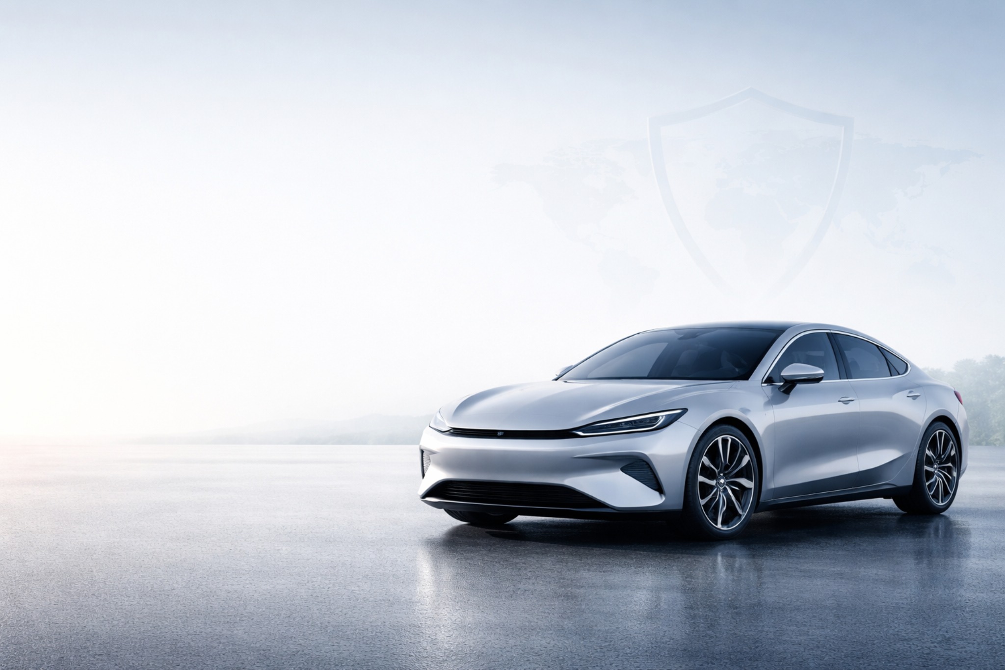 Auto insurance protection concept